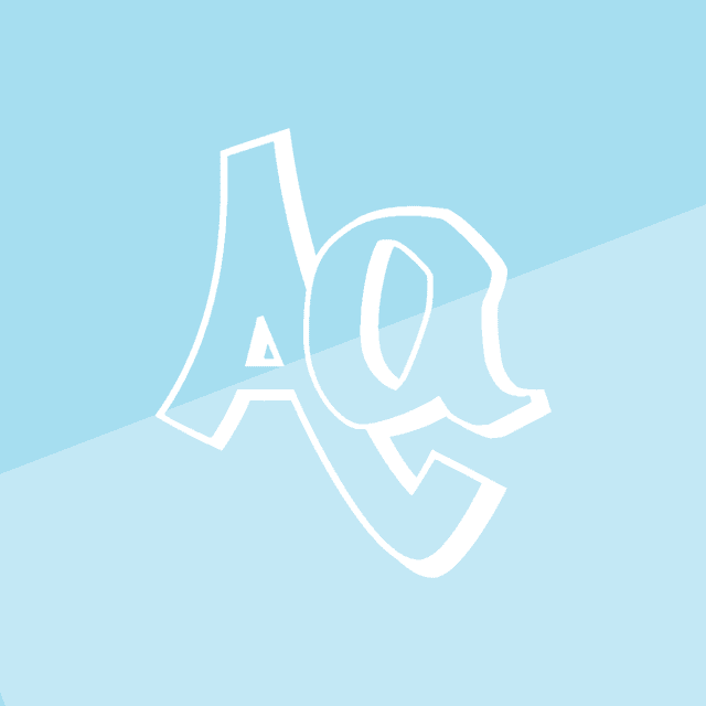 Blue Aa Logo